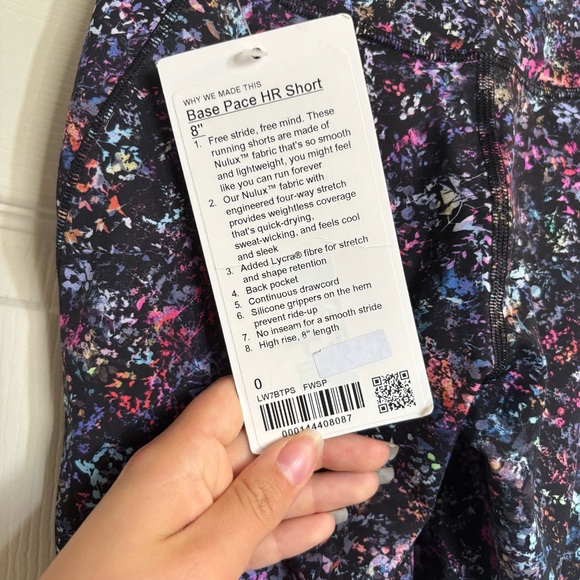 Lululemon Base Pace High-Rise HR Short 8"
Floral Spray Multi Biker workout gym - Picture 6 of 11